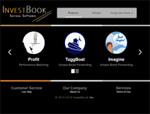 Tablet Screenshot of investbook.com